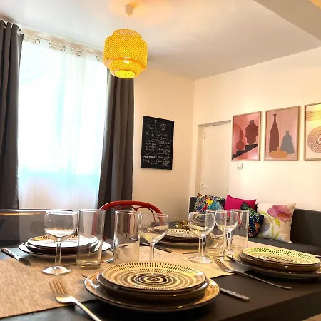 Appartement Tabi ,modern Chic Vs Free Parking,wifi,draps Thiers