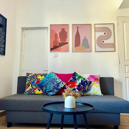 Tabi ,modern Chic Vs Free Parking,wifi,draps Appartement *